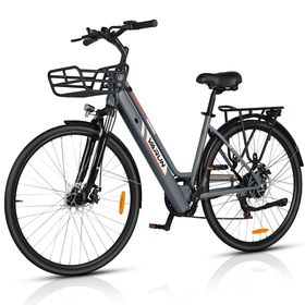 VARUN C700-8 Elektrofahrrad mit Frontkorb, 36V 10Ah Akku