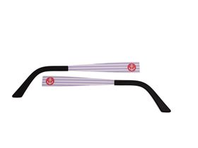 Eye Max Wechselbügel 5673.16 Maritim/ horizontal hellblau-weiß Anker