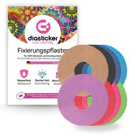Diasticker® FreeStyle Libre 3 Fixierpflaster "Mix"