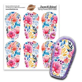 Diasticker® Dexcom G6 Stickerset "Spring Flowers"
