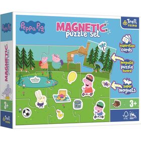 trefl Magnetisches Puzzlespiel Pepin Pig