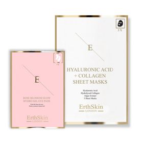 ErthSkin London Hyaluronsäure  und Kollagenmaske + Augenpads set