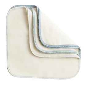 ImseVimse Waschlappen Bio-BW Set Blue