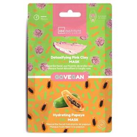 Idc Institute Vegane Duomaske mit Pink Clay & Papaya