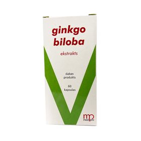 Nahrungsergänzungsmittel mit Ginkgo biloba