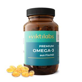 Viktilabs Premium Omega-3 Fischöl Kapseln