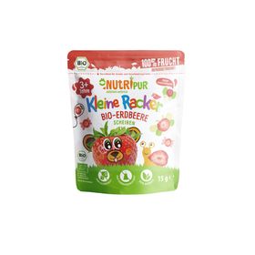 NutriPur gefriergetrocknete Früchte BIO, kleiner Racker Erdbeere
