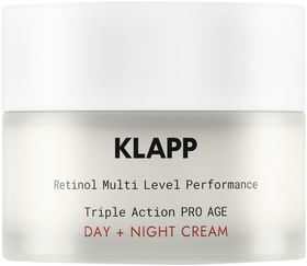 Klapp, Resist Aging Retinol Triple Action Pro Age Day + Night Cream