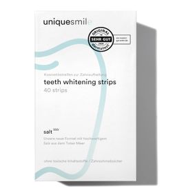 Uniquesmile Zahnaufhellung Whitening Strips - frei von Peroxid