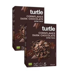 Turtle Schoko Cornflakes Dark glutenfrei