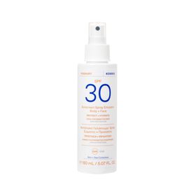 KORRES Yoghurt Sonnenspray-Emulsion für Gesicht und Körper SPF30