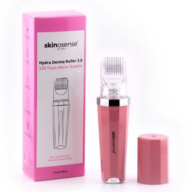 Skinosense Hydra Derma Roller 3.0 mit 520 Titan-Mikronadeln zur Hautstraffung & Cellulite-Reduktion
