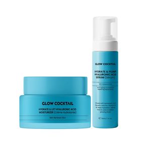 Glow Cocktail Feuchtigkeitscreme & Straffungsserum + Aufpolsterndes Serum