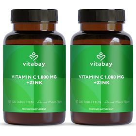 Vitabay Vitamin C 1000 mg + Zink
