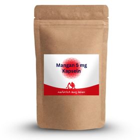 natürlich lang leben Mangan 5 mg