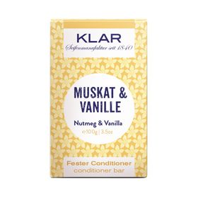 Klar-Seifen - Klar's fester Conditioner Muskat/Vanille (für normales Haar)