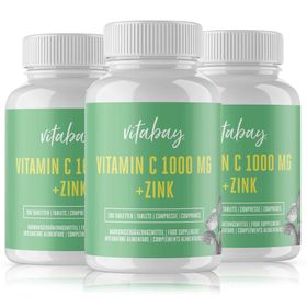 Vitabay Vitamin C 1000 mg + Zink