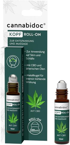 Cannabidoc Kopf Roll-On