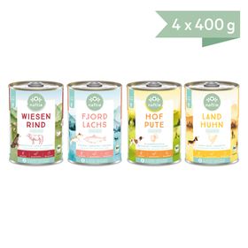 naftie Bio Fleischmenüs Testpaket