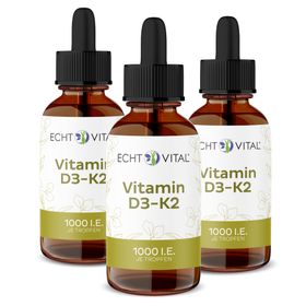 Echt Vital Vitamin D3-K2 Tropfen