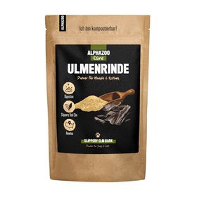 ALPHAZOO Ulmenrinde Pulver 240g I Ausgelistet