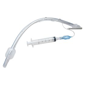 HUM Endotrachealtubus mit Cuff, Blockerspritze, Führungsstab – Gr. 6,5 mm