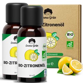 Emma Grün® ätherisches Bio Zitronenöl naturrein & hochdosiert
