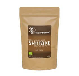 Tausendkraut Shiitake Vitalpilz Komplex Pulver BIO - BIG PACK