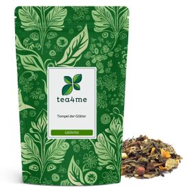 tea4me Grüntee Tempel der Götter mit Lychee-Pfirsich-Geschmack