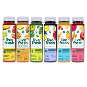 LiveFresh Wellness Säfte - Probierpaket (inkl. 1,50€ Pfand)