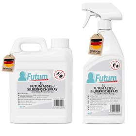 FUTUM 2L + 1L Silberfisch- / Asselspray