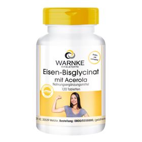 EISENBISGLYCINAT mit Acerola Tabletten