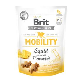Brit Care Dog - Functional Snack - Mobilty Squid - Squid enriched with Pineapple