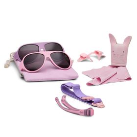 Mokki Click & Change Kinder Sonnenbrille Rahmen Kit UV400 Polarisiert