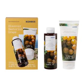 KORRES SANTORINI GRAPE Körperpflege Set