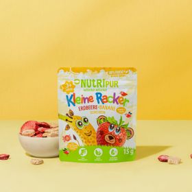NutriPur gefriergetrocknete Früchte, kleiner Racker Erdbeere-Banane