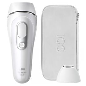 Braun - IPL System "Silk Expert Pro 5 - 100 Jahre Design Edition" in Weiß und Silber