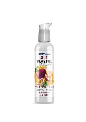 Swiss Navy - 4 In 1 Lubricant with Wild Passion Fruit Flavor