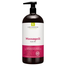 GREENDOOR Massageöl XL Exotic SPA