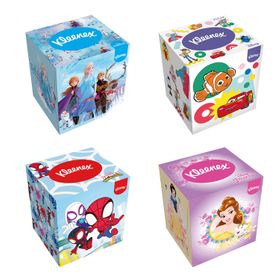 Kleenex Disney Würfel-Box Taschentücher 4 verschiedene Designs