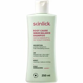 SKINLICK Root Cause Sebum Balance Shampoo für fettige Kopfhaut & frisches Haar