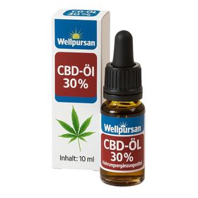 Wellpursan CBD Öl 30% Vollspektrum 3x