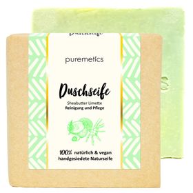 puremetics - Duschseife "Sheabutter Limette"