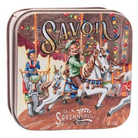 La Savonnerie de Nyons - Metallbox mit Seife - Karussell