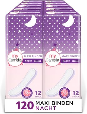 Camelia Maxi Binden Nacht Damenbinden