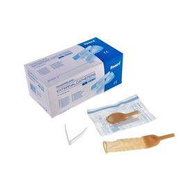 Romed Urinalkondom, externer Katheter, Latex, mit Klebestreifen