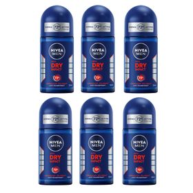 NIVEA MEN Deodorant Dry Impact Deo Roll-On