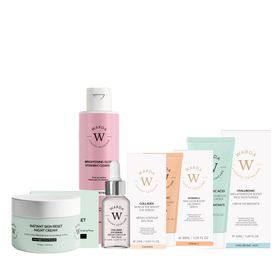 Warda Luxury Skincare Komplettes Set zum sofortigen Zurücksetzen der Haut