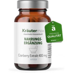 Kräutermax Cranberry Extrakt 400 mg Kapseln