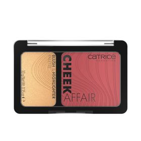 CHEEK AFFAIR Rouge- und Highlighter-Palette 020-Ende der Friendzone 10 gr